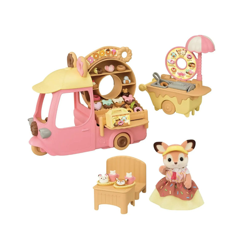 Sylvanian Families Dip dip donuts wagon