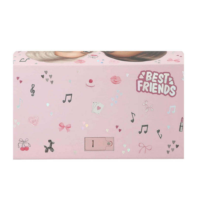TOP Model large jewellery box with code and sound MY BFF