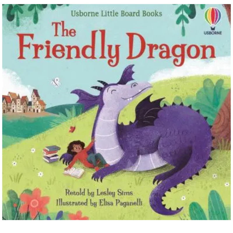 The Friendly Dragon Little Board Book
