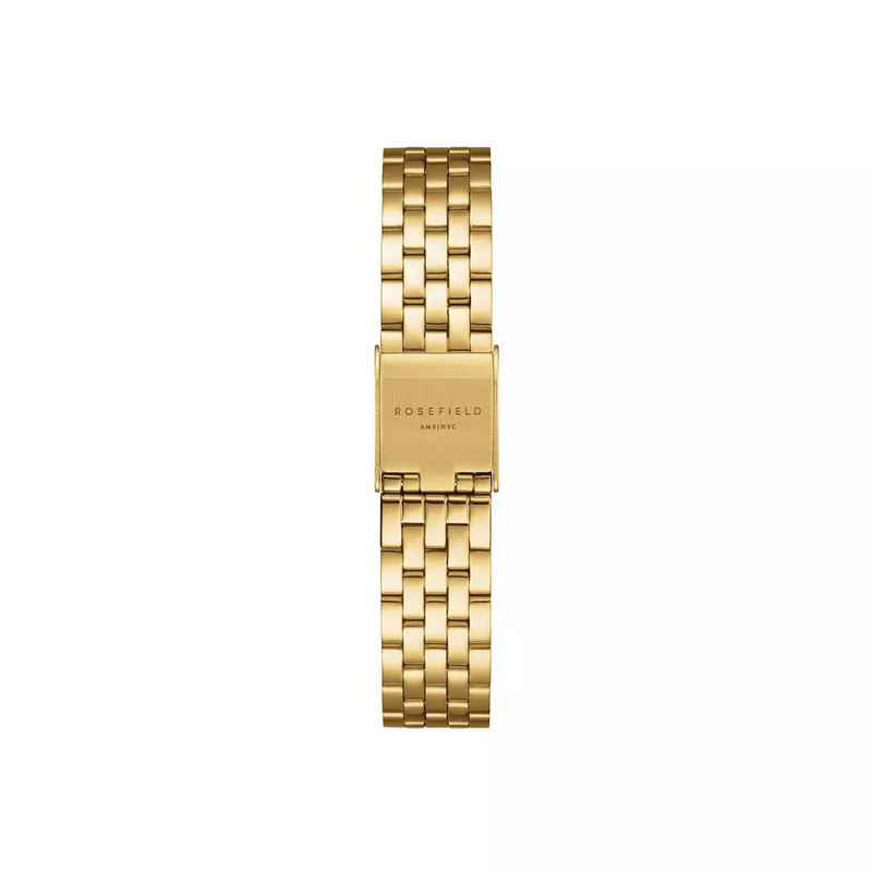 The Boxelle White Dial Gold Steel from  Rosefield Collection