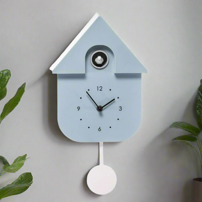 The Grange Collection Modern Cuckoo Clock - Baby Blue mulveys.ie nationwide shipping