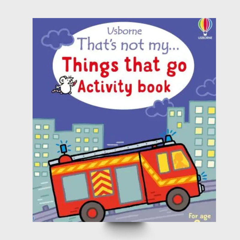Things that Go Activity Book