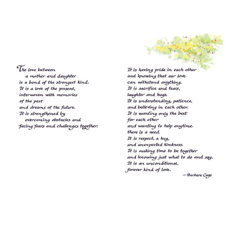 Mother and Daughter Card