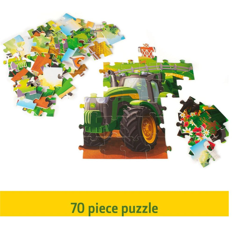 Tomy John Deere Kids 70pc puzzle