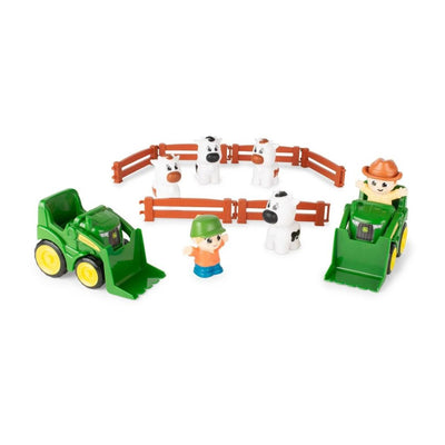 Tomy John Deere: The Cows Are Out! Farm Toy Playset