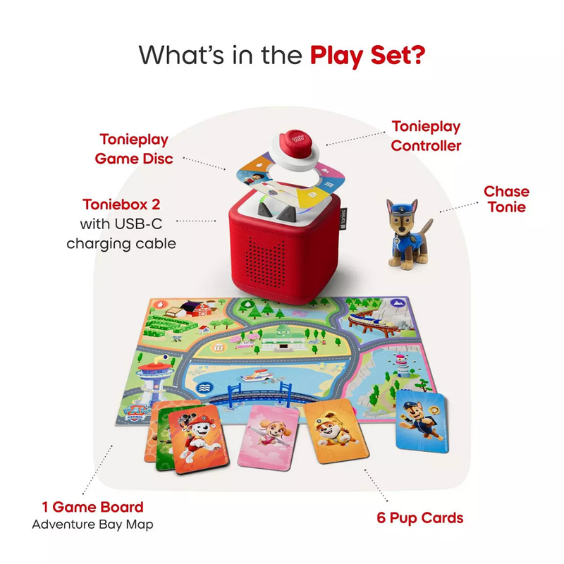 Toniebox 2 Paw Patrol Set Red