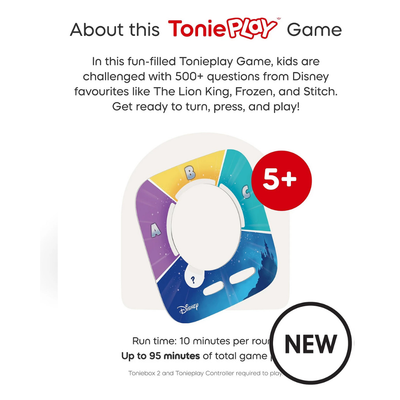 Toniebox 2 Sunset Red Play Set - Lion King