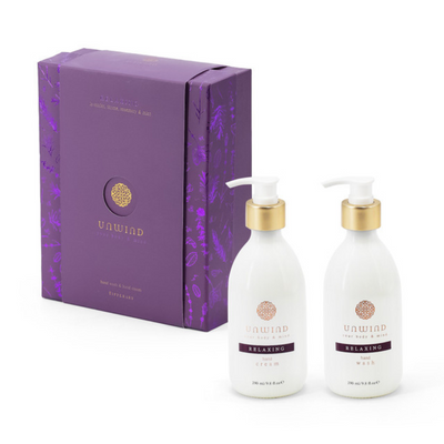 UNWIND-RELAXING HANDWASH SET. MULVEYS.IE