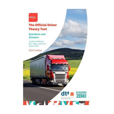 Driver Theory Test Book: Trucks and Buses Incl. Step 1 and Step 2 (2024) mulveys.ie Nationwide Shipping