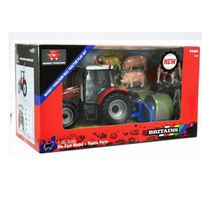 Britains Massey Ferguson tractor with accessories mulveys.ie nationwide shipping
