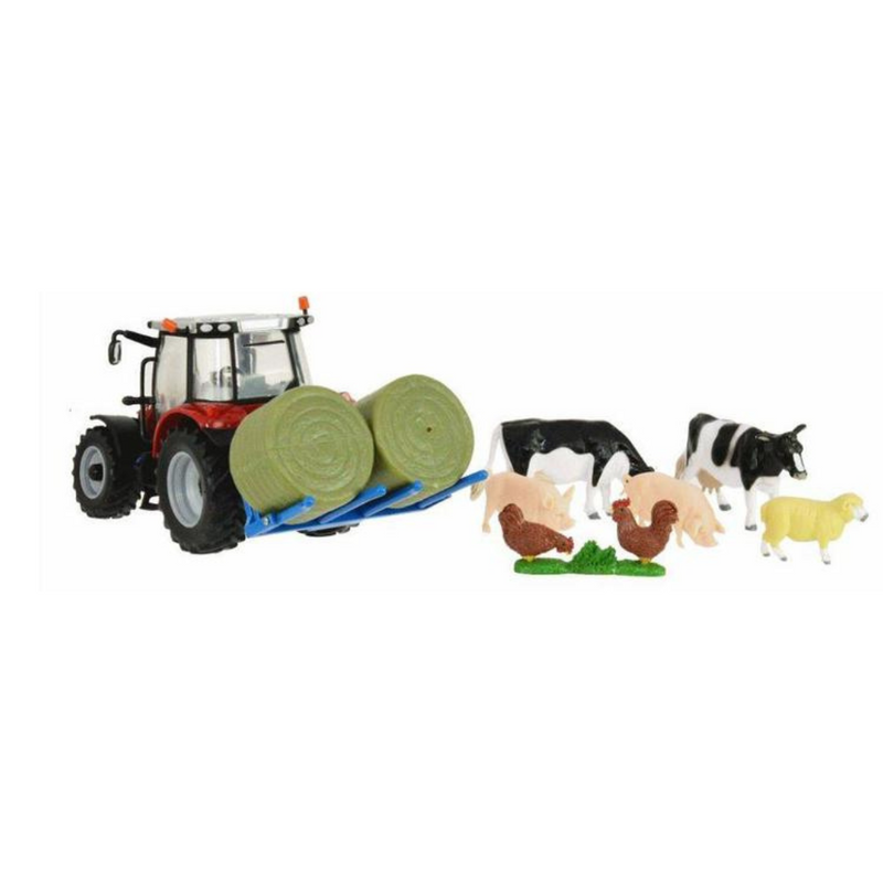 Britains Massey Ferguson tractor with accessories mulveys.ie nationwide shipping