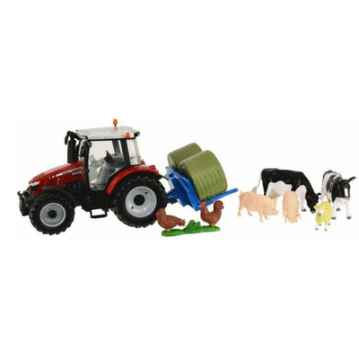 Britains Massey Ferguson tractor with accessories mulveys.ie nationwide shipping