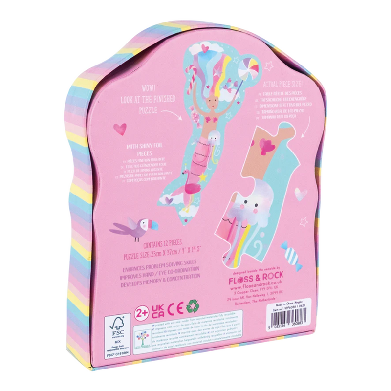Floss & Rock Fantasy Shaped Puzzle – 12 Piece