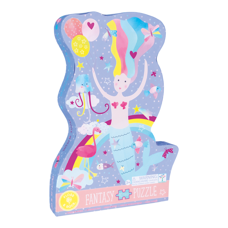 Floss & Rock 40 Pc Shaped Jigsaw Puzzle – Fantasy