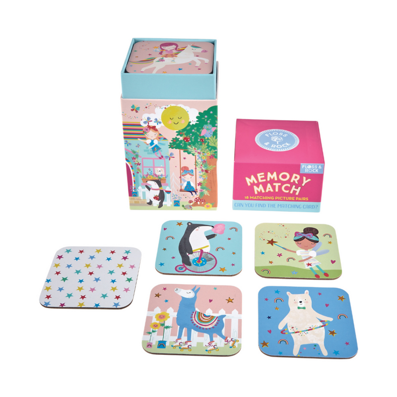 Floss & Rock Memory Match – Rainbow Fairy