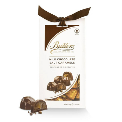 Butlers Milk Chocolate salt Caramels 300g mulveys.ie nationwide shipping