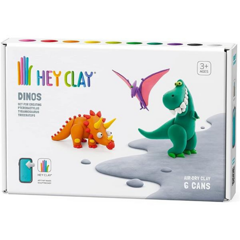 HEY CLAY DINO 6 SET