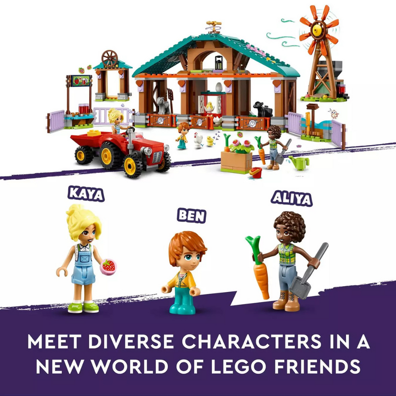 LEGO Friends Farm Animal Sanctuary Toy Set