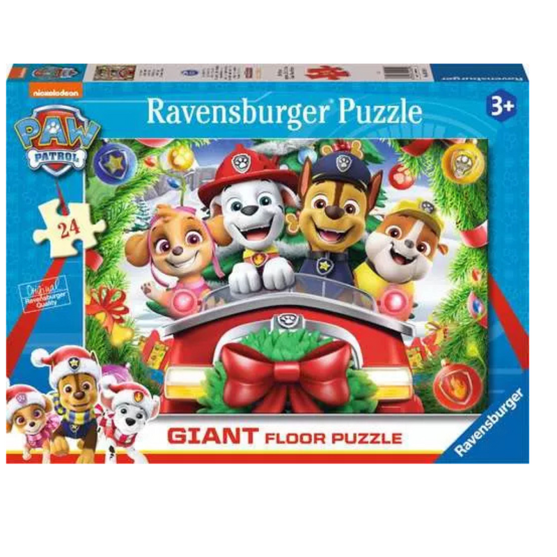 Paw Patrol Christmas Giant Floor Puzzle - 24 Pieces Puzzle
