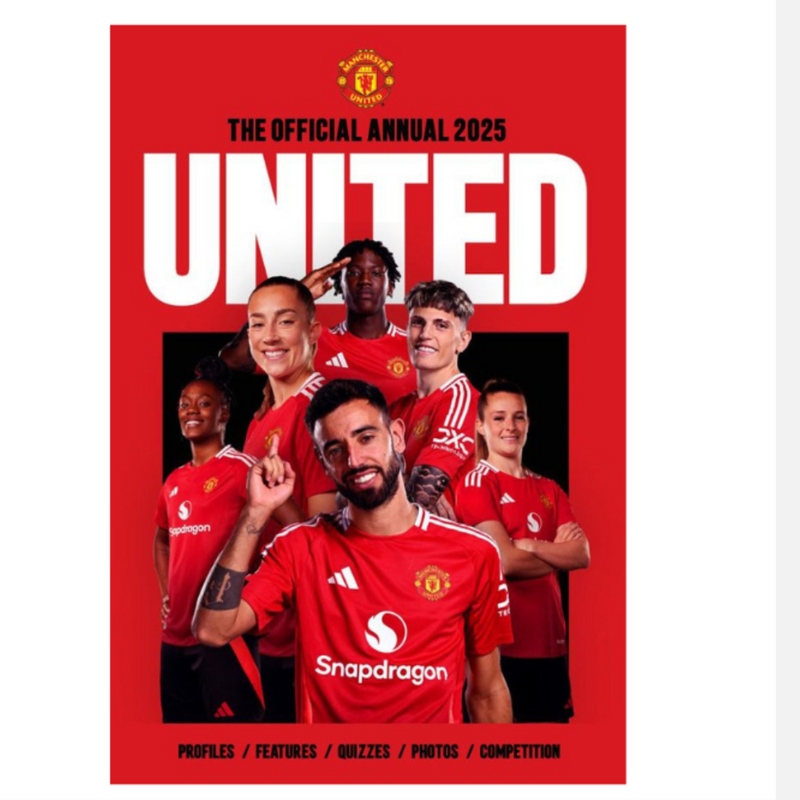 OFFICIAL MAN U UTD ANNUAL 25