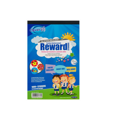 Clever Kidz Pad 1000+ Reward Stickers Mulveys.ie