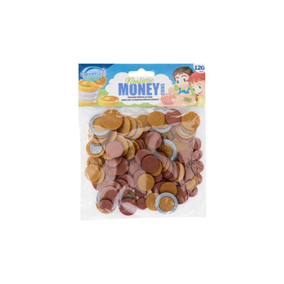 Clever Kidz Pkt.120 Coin Euro Money Set Mulveys.ie