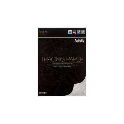 Premier Activity A4 65gsm Tracing Paper Pad 30 Sheets Mulveys.ie