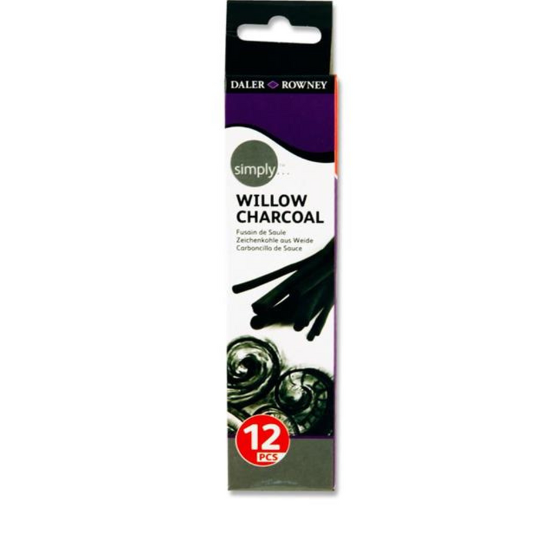 Daler Rowney Simply...box 12 Willow * Charcoal