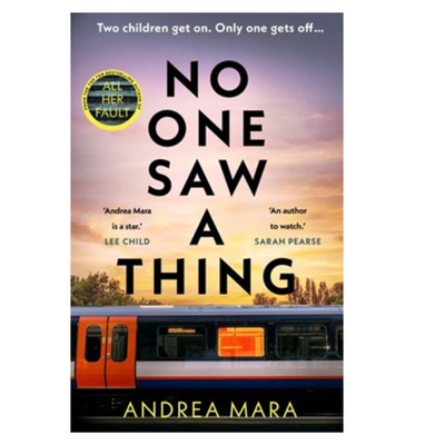 NO ONE SAW A THING by Andrea Mara mulveys.ie nationwide shipping