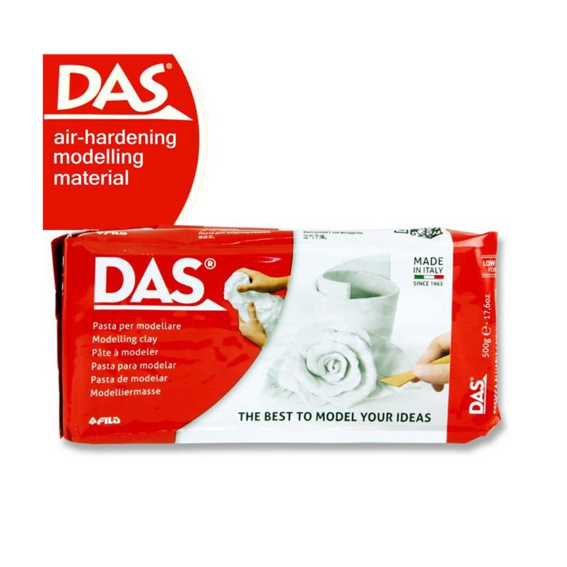 Das White Air Hardening Modelling Clay