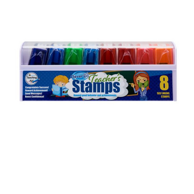 Clever KidzSet Of 8 Teachers Reward Stamps mulveys.ie nationwide shipping