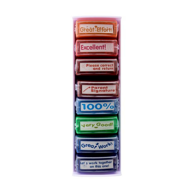 Clever KidzSet Of 8 Teachers Reward Stamps mulveys.ie nationwide shipping