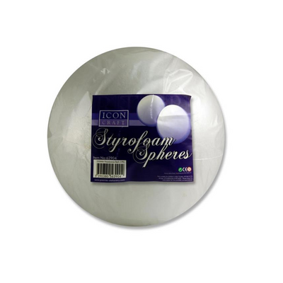 Icon Craft Icon Craft Styrofoam Sphere - 250mm  mulveys.ie nationwide shippping