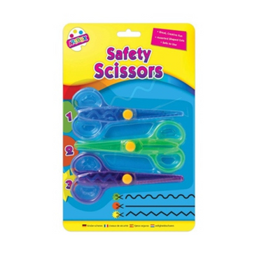 3 Novelty Cut Safety Scissors mulveys.ie nationwide shipping
