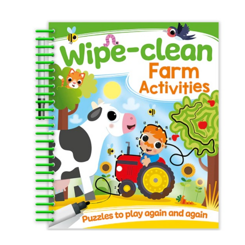 Wipe-Clean Farm Activities mulveys.ie nationwide shipping