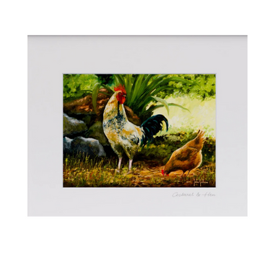 Cockerel & Hen By John Galvin - Blue Shoe Gallery mulveys.ie nationwide shipping