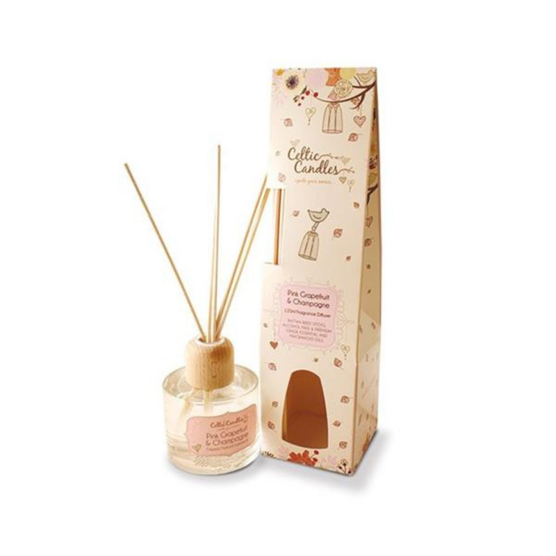 Celtic Candle Diffuser Pink Grapefruit & Champagne mulveys.ie nationwide shipping