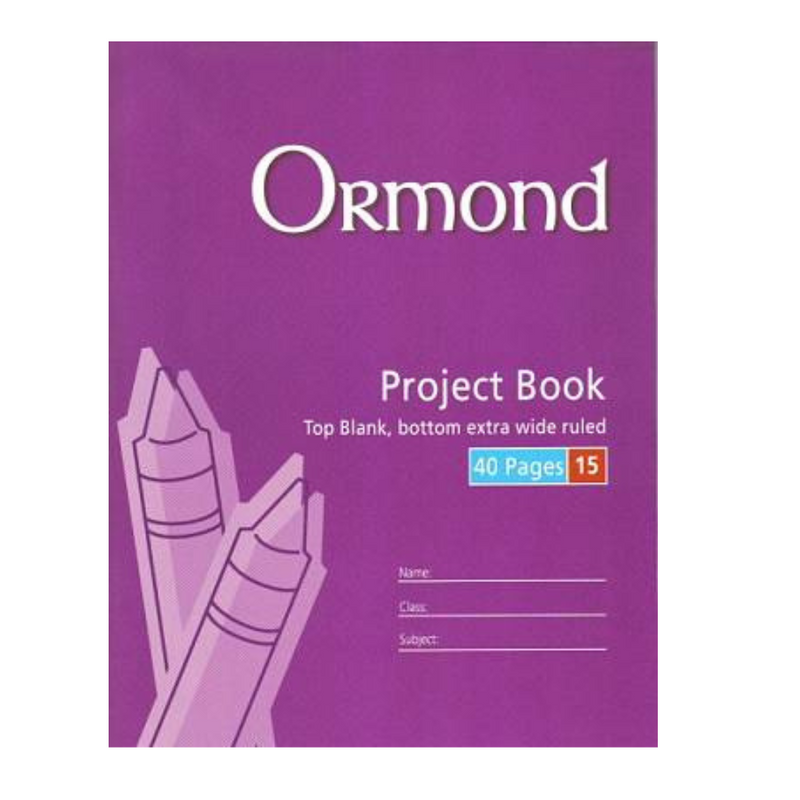 40PG PROJECT BOOK