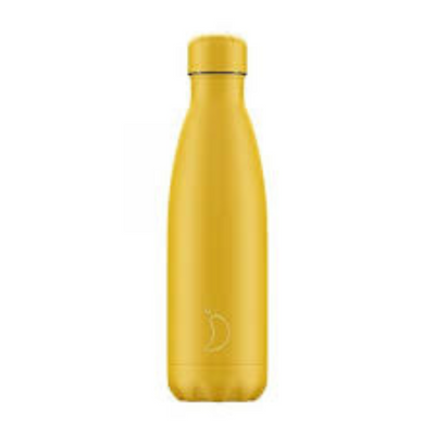 CHILLY MATTE BURNT YELLOW BOTTLE MULVEYS.IE NATIONWIDE SHIPPING
