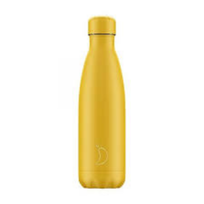 CHILLY MATTE BURNT YELLOW BOTTLE MULVEYS.IE NATIONWIDE SHIPPING