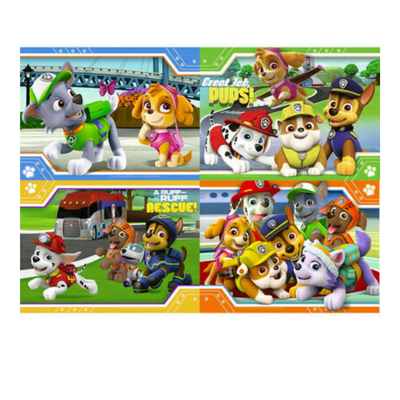 Paw Patrol 4 in a Box Jigsaw Puzzles mulveys.ie nationwide shipping