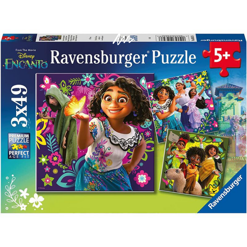 RAVENSBURGER Disney Encanto puzzle 3x49pcs