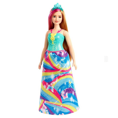 Barbie Dreamtopia Princess Doll - Rainbows & Blue Tiara mulveys.ie nationwide shipping