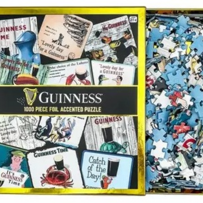 Guinness Coaster 1000 Piece Puzzle mulveys.ie nationwide shipping