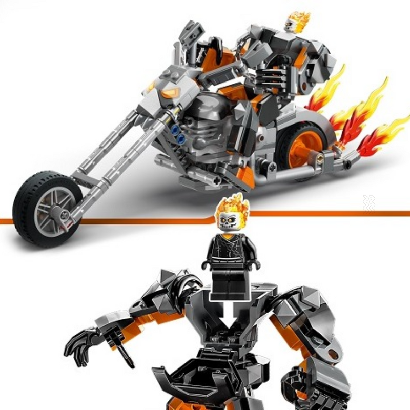 Lego 76245 Ghost Rider Mech & Bike 7yrs + mulveys.ie nationwide shipping