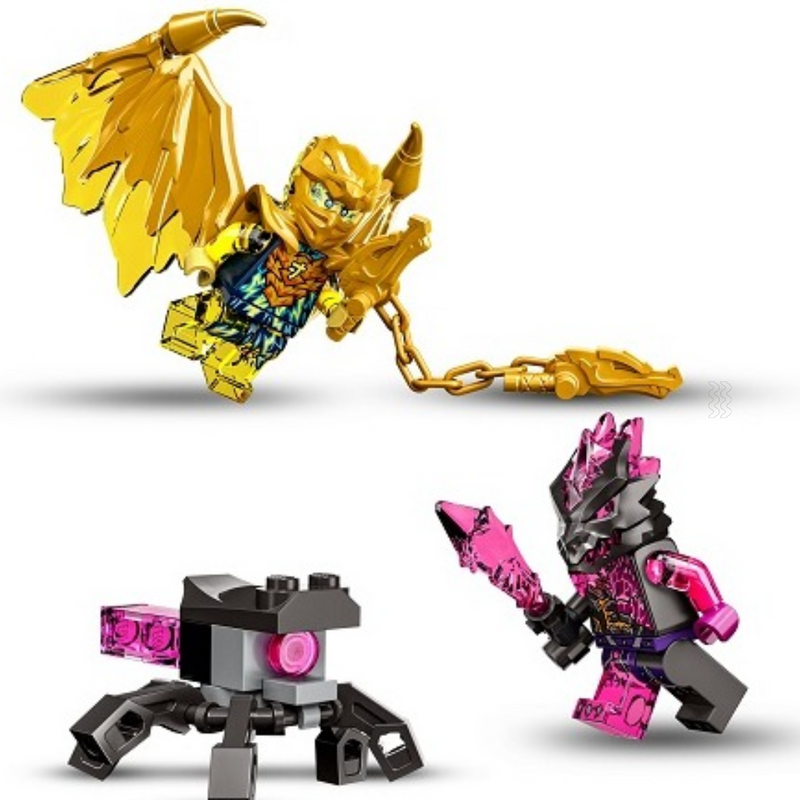 LEGO JAY S GOLDEN DRAGON MOTORBIKE 7+ yrs mulveys.ie nationwide shipping