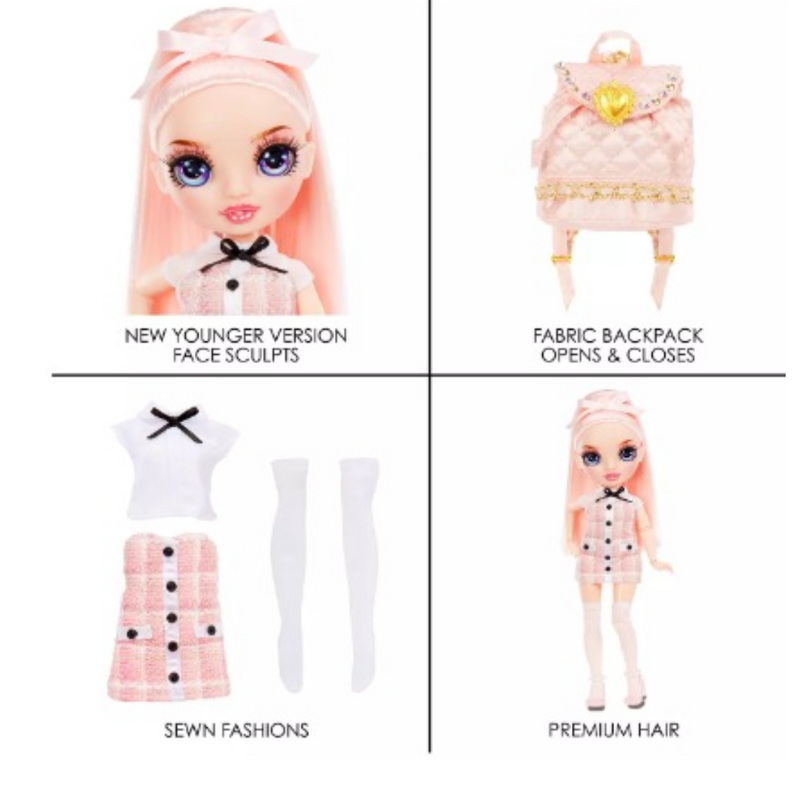 Rainbow High Junior High Doll S2 - Bella Parker