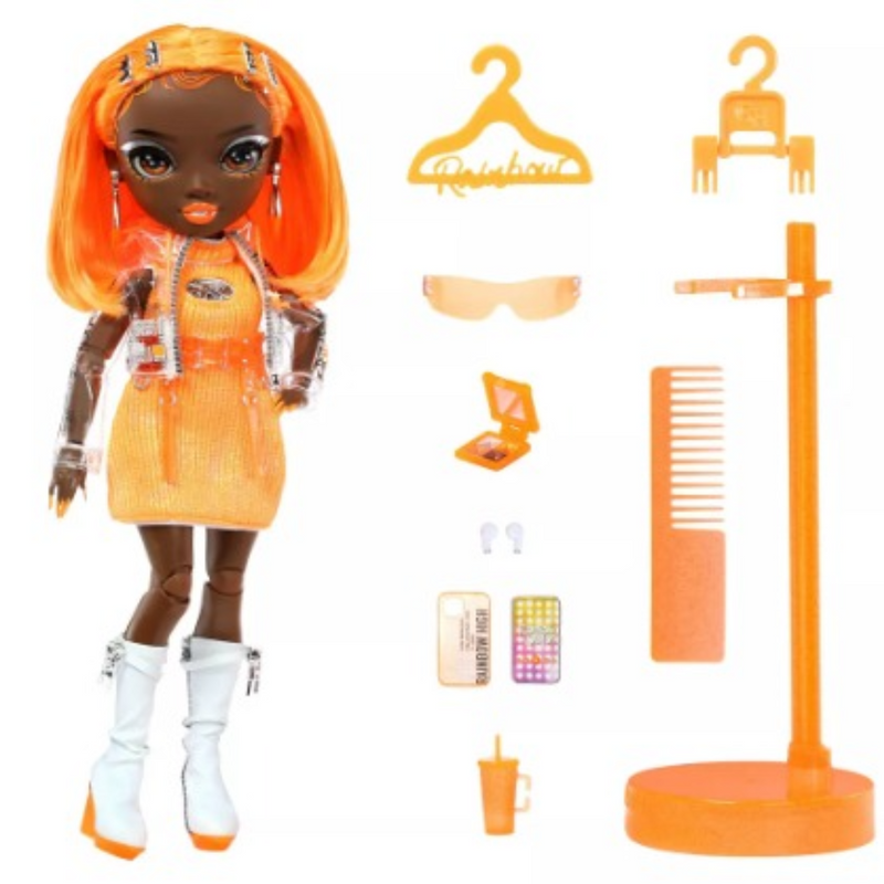 Rainbow High Michelle - Orange Fashion Doll MULVEYS.,IE NATIONWIDE SHIPPING