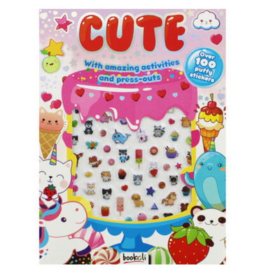 Cute Puffy Sticker Book mulveys.ie nationwide shipping