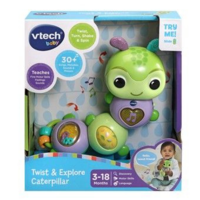 VTECH  Twist & Explore Caterpillar MULVEYS.IE NATIONWIDE SHIPPING